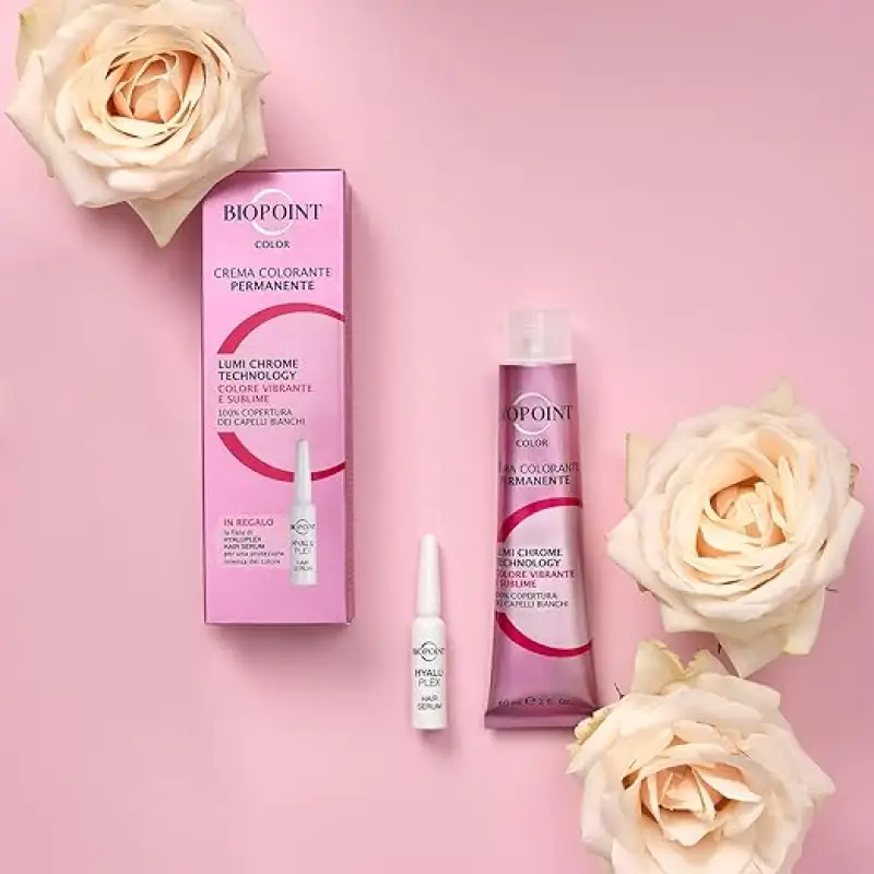 Biopoint Vopsea Par Crema Negru + Fiola 60 ml N1 Bax 6 buc.
